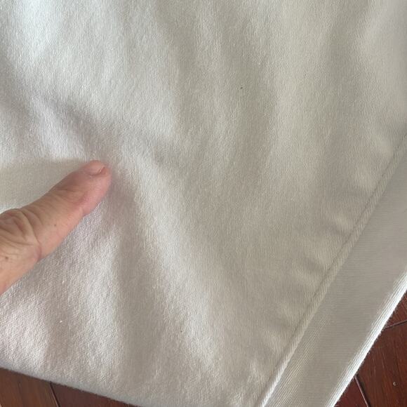 Michael Kors Selma Skinny White Jeans Minimalist Size 16 Plus Slimming Stretch - Picture 10 of 10